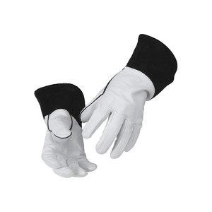 Guantes de Soldadura con Revestimiento de Cuero, Resistentes a Salpicaduras de Metal Fundido, Tipo A, Pulgar Recto - Product Image 3