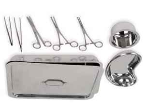 Instruments chirurgicaux professionnels et de qualité supérieure : Ciseaux, pinces, kit de pansement, pièces allemandes en acier inoxydable avec boîte de rangement - Product Image 4