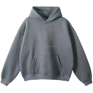 Sudaderas con Capucha 100% Algodón, Gruesas, de Felpa, Estilo Urbano, Personalizables con Logotipo, para Hombre - Product Image 1