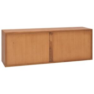 Supporto TV in Teak legno massello 43.3 "x 11.8" x 15.7 "dimensioni elegante e resistente - Product Image 4