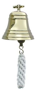 Nautical Brass Ship Bell K Producto de artesanía de metal - Product Image 3
