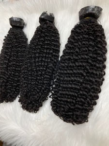 ผมต่อแบบคลิปเรมี่ผมมนุษย์สำหรับต่อผม100% สีธรรมชาติสไตล์เวียดนามยาว10 ''-32'' - Product Image 5