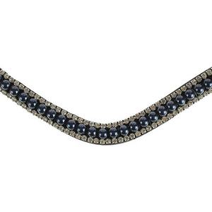 Venta al por mayor ecuestre caballo cuero Diamante Show Brow-Band Bling Triple Layer Diamond todos los tamaños OEM aceptado - Product Image 4