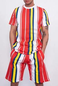 Conjunto de camiseta y pantalones cortos para hombre, ligero y transpirable, disponible al por mayor, totalmente personalizable, últimos diseños. - Product Image 2