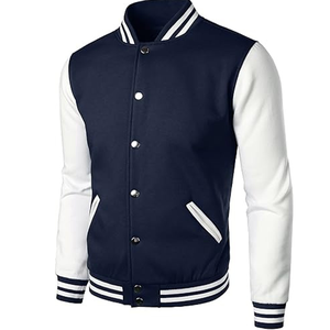 เสื้อแจ็คเก็ตเบสบอลแบบสั่งทำพิเศษสำหรับผู้ชาย รุ่น Voristy - Product Image 3