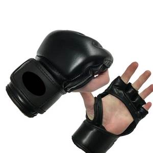 Guantes de Sparring de Cuero Duraderos para MMA, Guantes de Boxeo y Lucha Personalizados con Impresión, Venta al Por Mayor OEM - Product Image 6