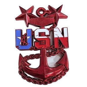 Monedas personalizadas de metal esmaltado suave con acabado brillante en negro, níquel, oro, plata y cobre. - Product Image 1