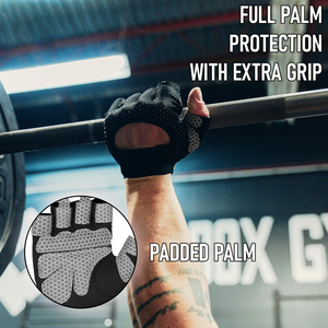 Gants de CrossFit sur mesure avec bandes élastiques réglables pour une maintien sécurisé lors des mouvements et la musculation - Product Image 3