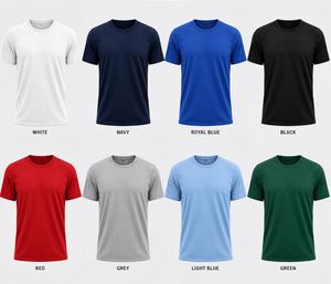 Camiseta de Hombre de Algodón Blanco, Cuello Redondo, Manga Corta, Corte Regular, Estilo Casual, Tejido de Punto - Product Image 6
