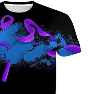 T-shirts promotionnels de haute qualité 100% coton, impression numérique par sublimation personnalisée, col rond, manches courtes, séchage rapide, respirant - Product Image 6