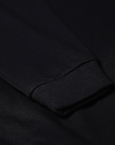 Sudadera Negra de Cuello Redondo para Hombre, Corte Regular, Logotipo Estampado, Informal, Tejida, 100% Algodón, para Otoño - Product Image 6
