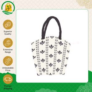 Bolsa de Compras de Yute de Excelente Calidad para Uso Diario en la Oficina, con Diseño Nuevo y Patrón Personalizado, con Bonito Estampado a Bajo Precio - Product Image 4