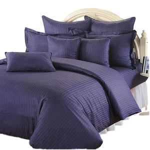 Oaptimo – Ensemble de literie 3 pièces rayé moderne en coton biologique 600TC respirant et écologique, avec drap-housse personnalisé de haute qualité - Product Image 5