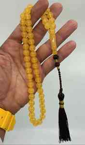 Cuentas de Oración Musulmanas Árabes de 10 mm, 45 Piezas, Cuentas de Oración Islámicas de Resina con Borlas, Reloj Árabe, Tasbih, Rosario - Product Image 2