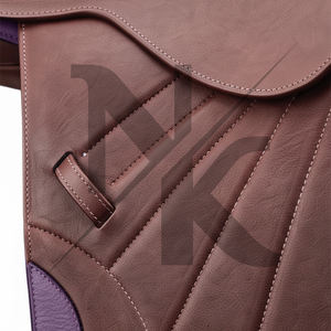 Silla de montar inglesa de cuero genuino de primera calidad, suave, cómoda y duradera, productos de carreras de caballos ingleses de la India. - Product Image 6