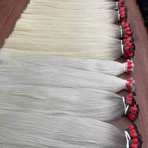 Cheveux humains vietnamiens en vrac, très demandés, colorés, naturels, lisses et ondulés, super soyeux et doux, cheveux bruts, cheveux slaves - Product Image 2