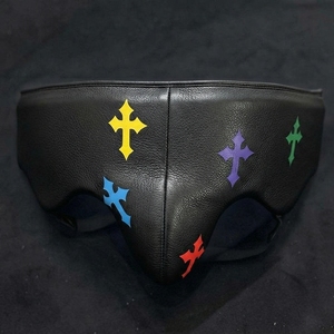 Ensemble de boxe personnalisé de haute qualité avec patchs croisés, en cuir de qualité supérieure, fermeture à lacets, unisexe, pour l'entraînement, le sparring, le kickboxing, le MMA - Product Image 4