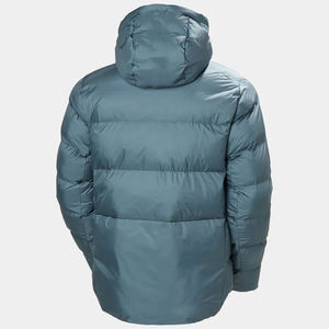 Newest Stylish Adjustable Bomber <b>Jackets</b> Custom <b>Men</b> Winter Shiny High Street Bomber <b>Jacket</b> Hooded Stand Collar Solid Color - Product Image 2