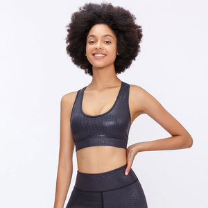 Custom Women Seamless Sports Bra High <b>Support</b> Yoga Fitness <b>Crop</b> <b>Top</b> Breathable Workout Gym Wear Private Label Sports Bra - Product Image 2