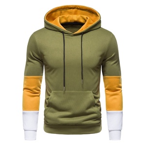 Sudadera con capucha para hombre, edición premium, ecológica, de poliéster/algodón, para invierno, tejida, de algodón grueso, hecha a medida. - Product Image 3