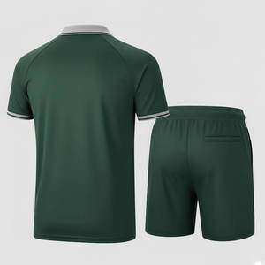 เสื้อโปโลลำลองขายส่ง OEM สำหรับผู้ชาย พิมพ์ลายดิจิทัล โลโก้ ชุดทำงานพนักงาน ชุดยูนิฟอร์มสำนักงาน ระบายอากาศได้ดี ลายต้นมะพร้าว สำหรับฤดูร้อน - Product Image 2
