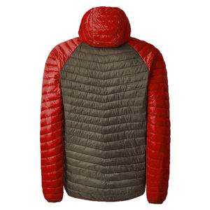 Veste matelassée pour homme avec blocs de couleur personnalisés, manteau de ski d'hiver, à capuche, imperméable, respirant, fermeture éclair réversible - Product Image 6