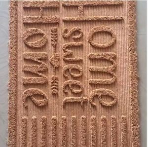 Tapis de porte Jucor à motifs classiques/modernes/traditionnels, en microfibre de coco épaisse, antidérapant, avec support en caoutchouc, tufté - Product Image 2