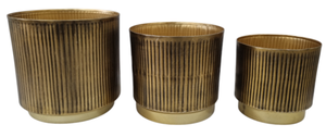 Jardinières en métal de luxe Linea Exports Inc. avec des motifs détaillés, parfaites pour créer des présentations spectaculaires dans les jardins et les espaces de luxe. - Product Image 5