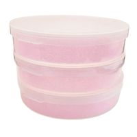 Boîte à gaufrettes/Support à gaufrettes de marque ZHUYI (4" x 3") avec fermeture à boucle, modèle personnalisé NWB0430C-L, certifié SGS ISO9001