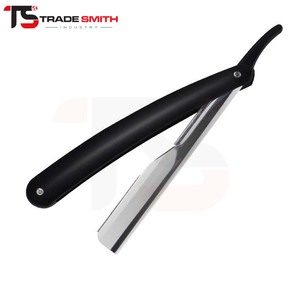 Rasoir de sécurité pliant compact TSI à lame simple, rasoir portable pour barbier, pour les voyages, les soins personnels et les applications professionnelles en salon - Product Image 3