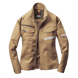 SALE Burtle 9071R Jacket 9072 Cargo Pants Stretch <b>Knitted</b> Polyester/Cotton Quick Dry Workwear <b>Set</b> Reflective Durable Direct - Product Image 2