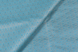 Tela de Brocado Floral de Poliéster, Material Suave y Brillante para Vestidos Étnicos, Costura, Manualidades y Decoración de Interiores - Product Image 4