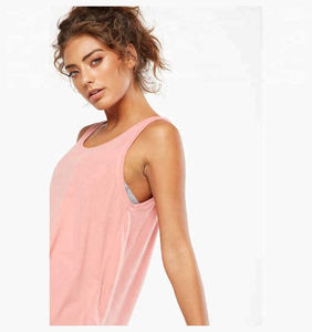 Top de tirantes para mujer, de color liso, de algodón, estilo casual, precio económico, talla estadounidense, para OEM/ODM personalizado. - Product Image 4