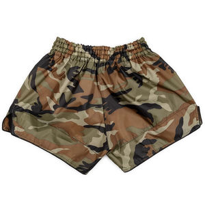 Shorts de Muay Thai avec logo personnalisé OEM / Shorts de Muay Thai et de kick-boxing personnalisés pour hommes - Product Image 3