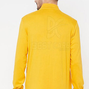 Survêtement zippé pour homme, couleur unie, design et taille personnalisés, prix bas, vente en gros, qualité supérieure, fabriqué au Pakistan - Product Image 4