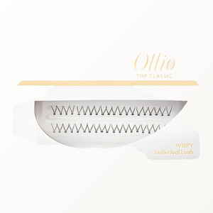 Extensiones de pestañas Olrio Korean K-Beauty Olio The Classic Cluster Eyelashes Paquete Individual - Wispy 11mm - Product Image 2
