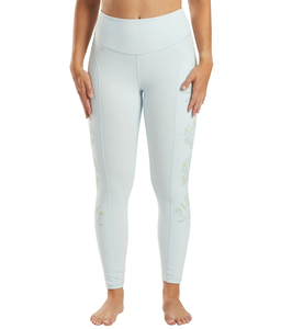 Custom Designed Spandex Polyester Women's Yoga Leggings Unique Style Elastic Waist Mid-Waist <b>Pants</b> - Product Image 1