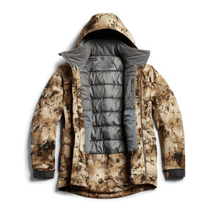 Veste à capuche personnalisée pour l'hiver, avec logo frontal, pour la chasse et la pêche, en softshell respirant, imperméable et résistant à la pluie, vente chaude - Product Image 2