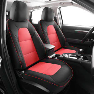 Fundas de Asiento de Cuero Nappa para Mazda CX5 S SV SR 2017-2021, Juego de Protectores de Asiento de Coche Hechos a Medida - Product Image 1
