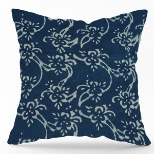 Funda de cojín de algodón con estampado artesanal Indigo, hecha a mano en India, funda de almohada decorativa, fabricante mayorista, exportación - Product Image 3