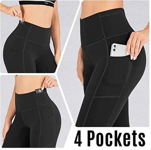 Leggings de sport pour femmes, effet délavé, qualité supérieure, pour fitness et entraînement, fabrication sur mesure, directement de l'usine. - Product Image 4