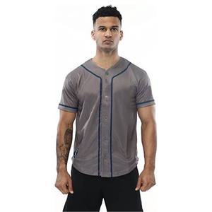 Maillot de baseball personnalisé 2026 léger et respirant pour homme – Uniforme confortable avec nom du joueur et motif – 100 % polyester antibactérien - Product Image 4