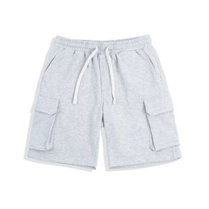 Shorts de sport pour hommes OEM Streetwear 100% coton molletonné avec logo personnalisé, 5 pouces, pour la gym, l'entraînement, le running, en French Terry, style cargo - Product Image 1