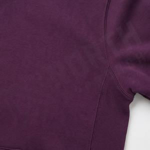 Sweat à capuche vintage pour homme en molleton de coton épais, délavé à l'acide, coupe oversize, épaules tombantes, hiver, logo personnalisé, imprimé français, doux, taille XS - Product Image 5