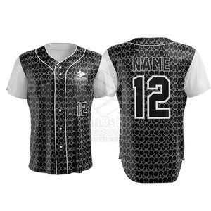 Uniforme de Béisbol de Poliéster Transpirable de Buena Calidad y Nuevo Diseño, Conjunto Deportivo para Equipos en Oferta - Product Image 3
