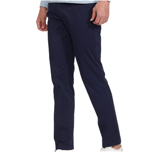 Pantalones Casuales para Hombre, Talla XL 30 L, Suaves, Transpirables, Ecológicos, de Lona Ligera, Cintura Media, con Cordón, Cierre de Botón, Talla Grande, Rectos, Lisos - Product Image 2