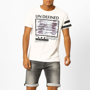 Camisetas Casuales de Verano para Hombre, Nuevas, a la Moda, 100% Algodón, Manga Corta, Cuello Redondo, Estampadas, Transpirables, Antiarrugas - Product Image 4