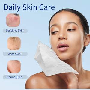 Serviettes de bain Serviette compressée portable Lavage jetable pour le visage et le nettoyage Compression douce Tissu non tissé Lingettes de maquillage Maison - Product Image 2