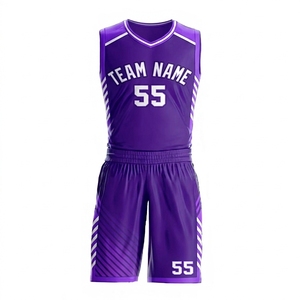 Último Diseño 2026, Jersey de Baloncesto Personalizado Reversible, Conjunto de Uniformes de Baloncesto Lisos para Hombre - Product Image 3