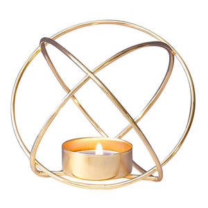 Round Shaped <b>Tea</b> Light Candle Votive Holder for Home Decoration Office Decoration Made From Premium Quality Metal in Bulk - Product Image 2